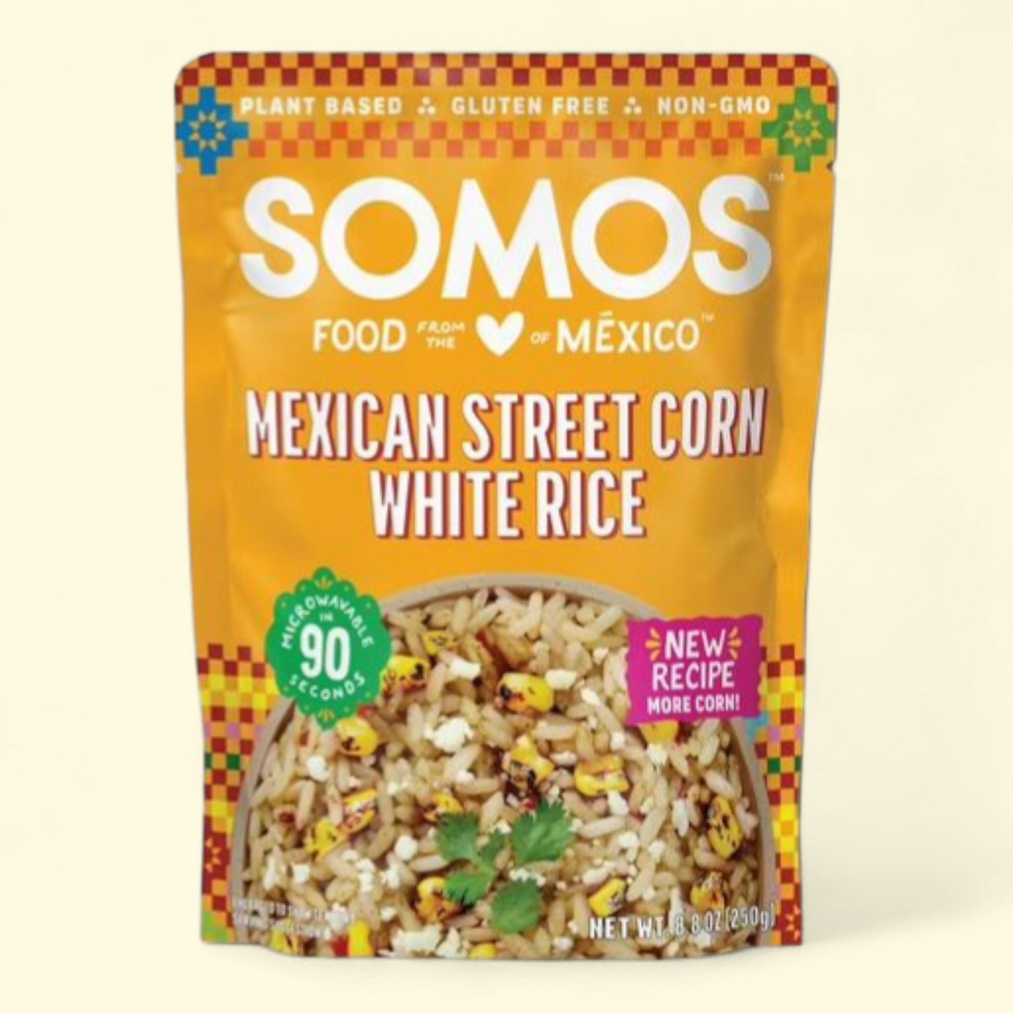 Somos Mexican Street Corn White Rice, 8.8 oz — authentic US product shipped worldwide by Treatspree