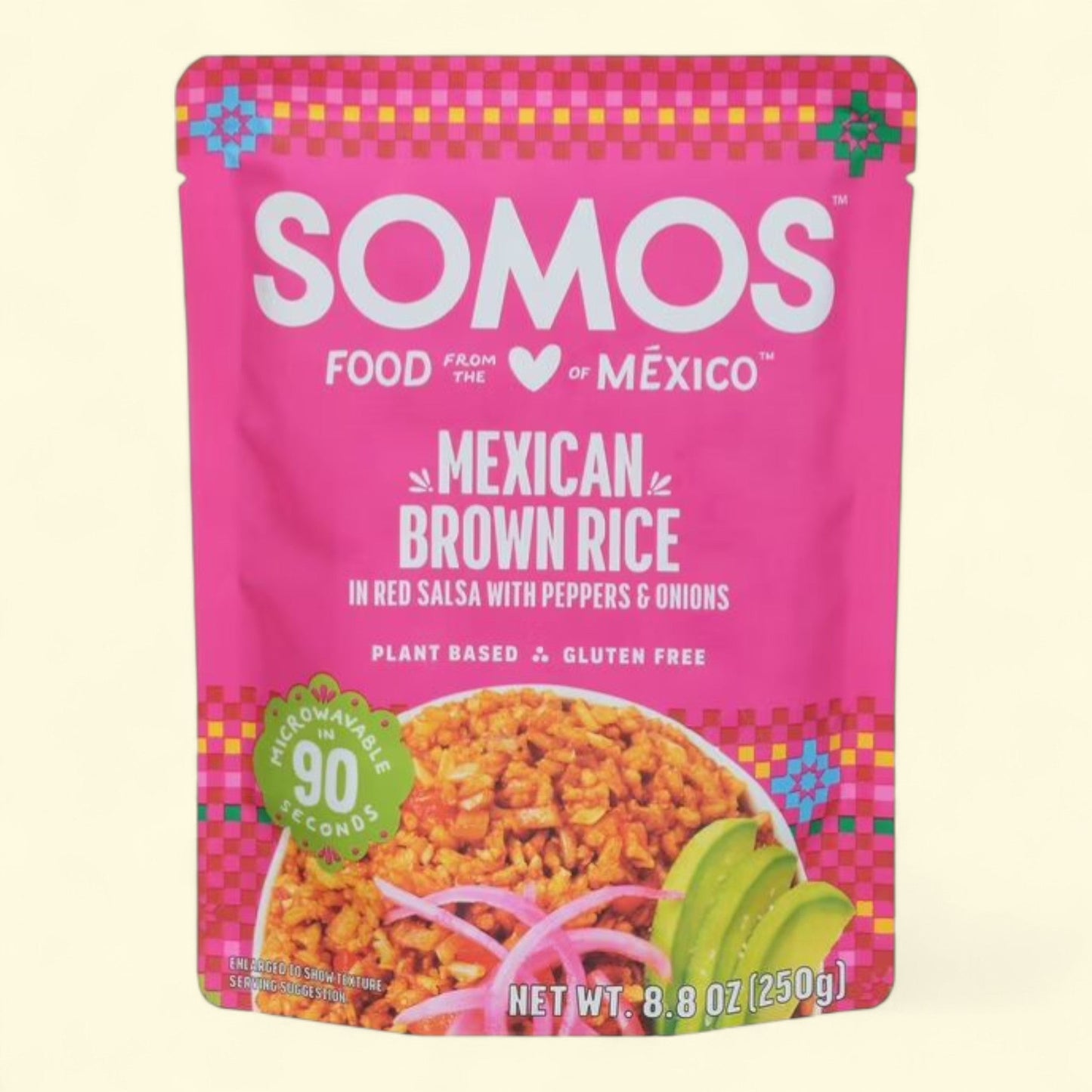 Somos Mexican Brown Rice, 8.8 oz — authentic US product shipped worldwide by Treatspree