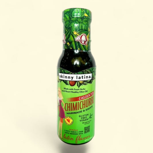 Skinny Latina Chimichurri Marinade & Sauce, Caliente, 12 oz