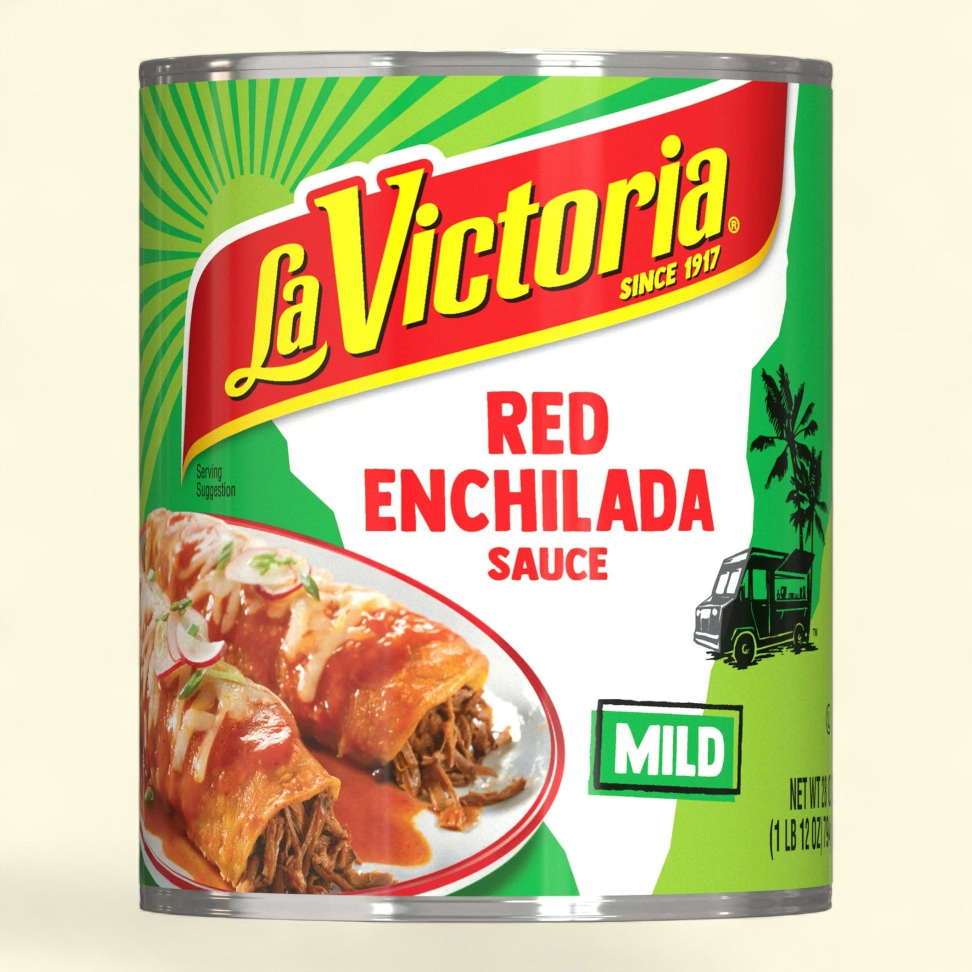 La Victoria Enchilada Liquid Sauce Mild, 28 oz — authentic US product shipped worldwide by Treatspree