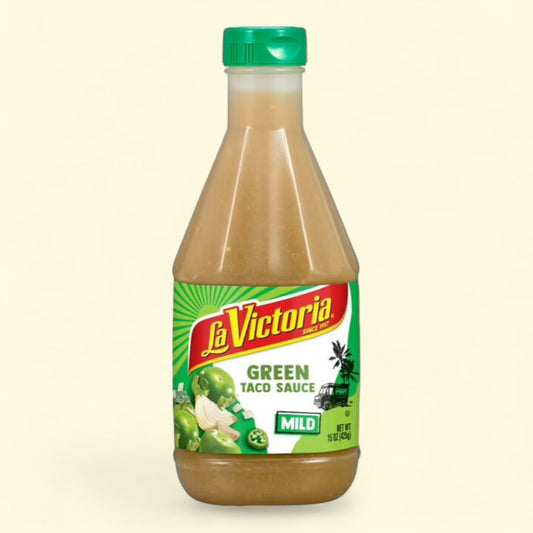 LA VICTORIA Green Taco Sauce, Mild, 15 oz