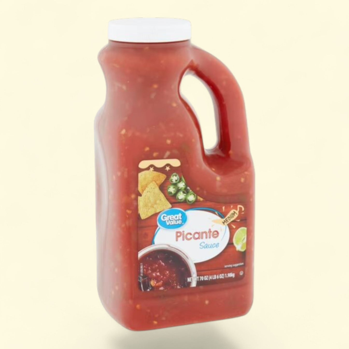 Great Value Picante Sauce, 70 oz
