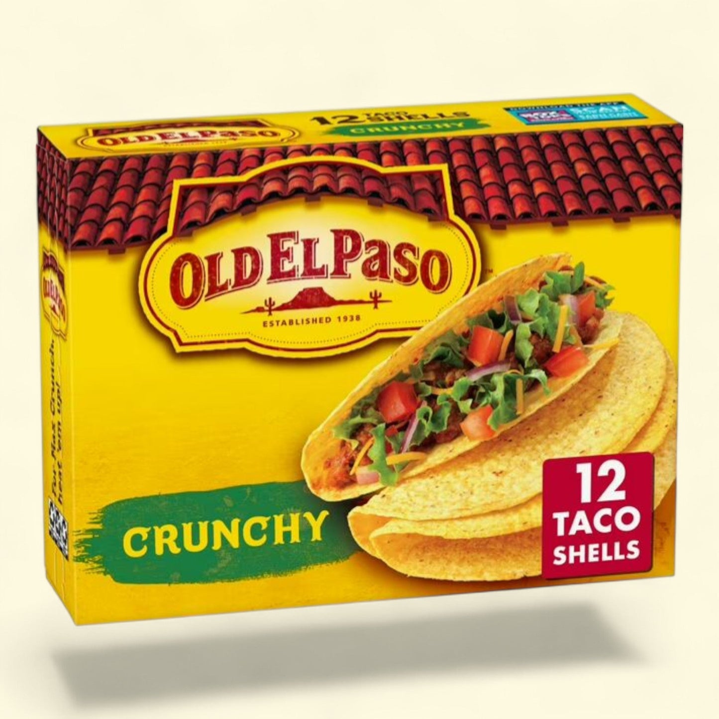 Old El Paso Crunchy Taco Shells, 12 ct., 4.6 oz. — authentic US product shipped worldwide by Treatspree