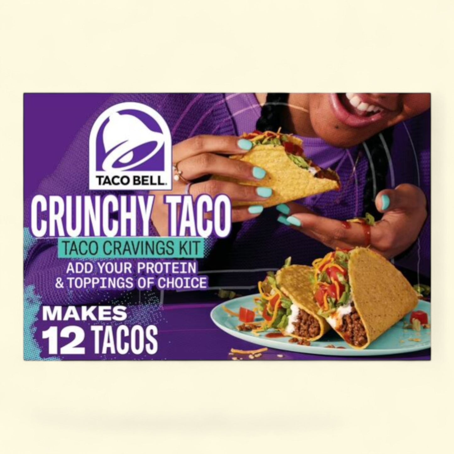 Taco Bell Crunchy Taco Cravings Kit, 8.85 oz — authentic US product shipped worldwide by Treatspree