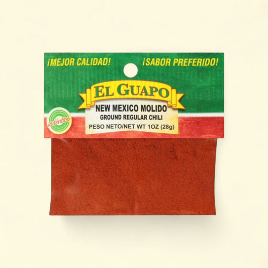 El Guapo Ground Chili Powder, 1 oz — authentic US product shipped worldwide by Treatspree
