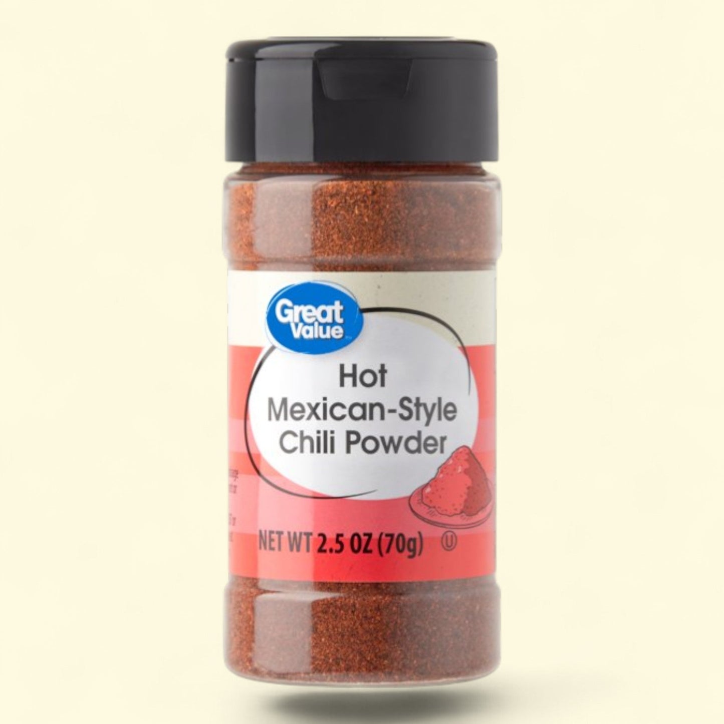 Great Value Hot Mexican-Style Chili Powder, 2.5 oz — authentic US product shipped worldwide by Treatspree