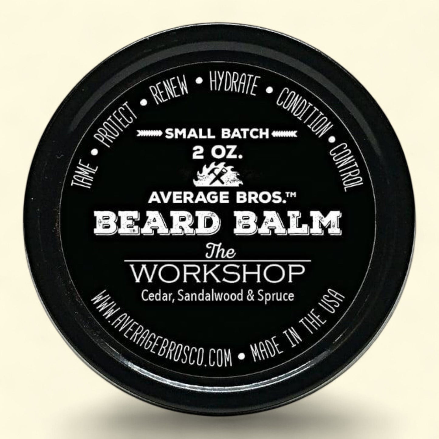 The Workshop - Baume à barbe, cèdre, bois de santal et épicéa, 56 g