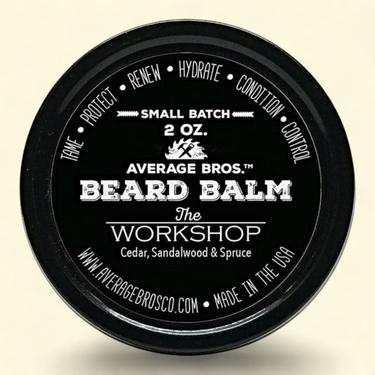 The Workshop - Baume à barbe, cèdre, bois de santal et épicéa, 56 g