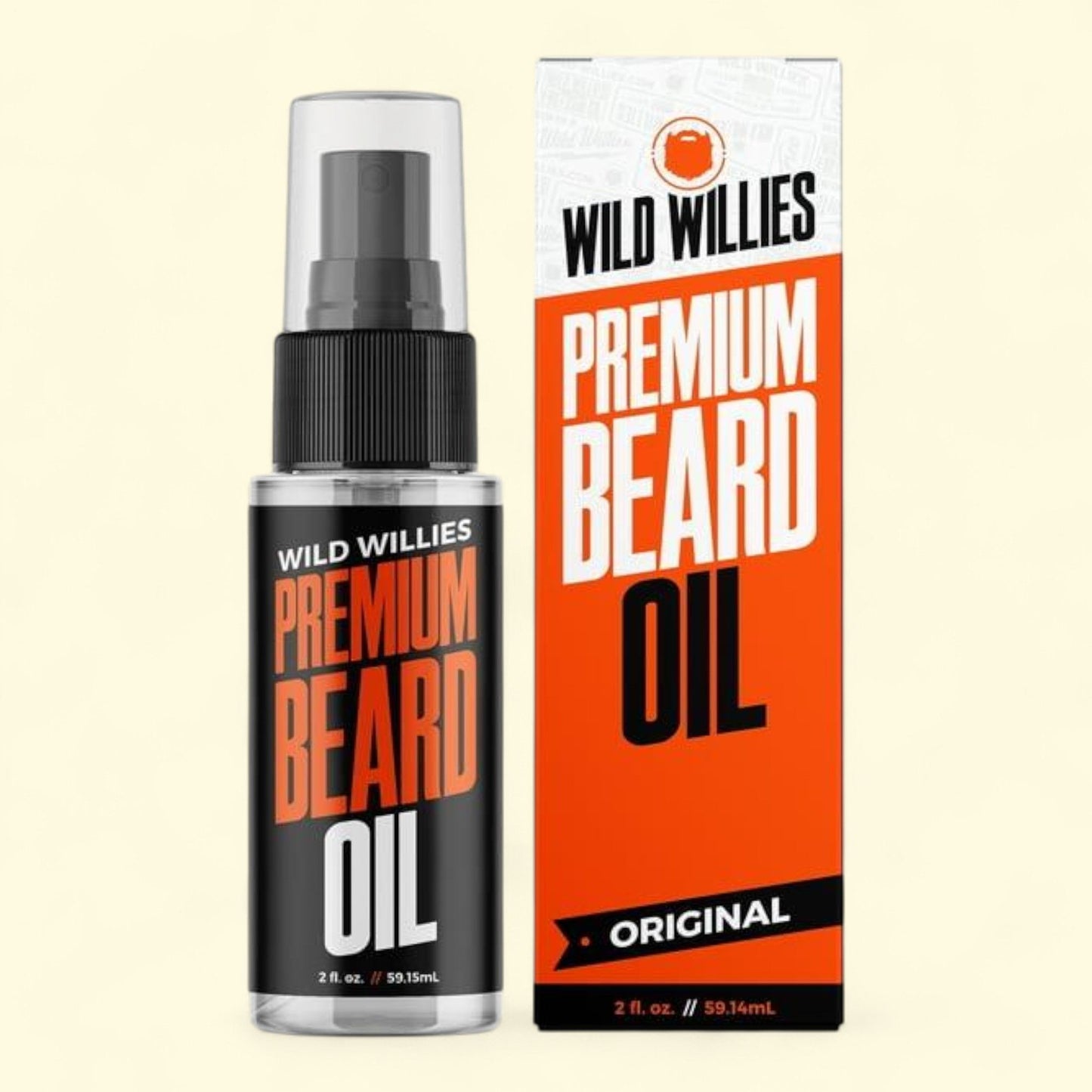 Huile et après-shampoing pour la pousse de la barbe Wild Willies, 60 ml