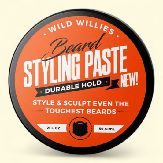 Pâte coiffante pour barbe Wild Willies, 56 g