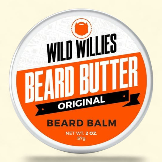 Beurre pour barbe et après-shampoing sans rinçage Wild Willies, 59 ml