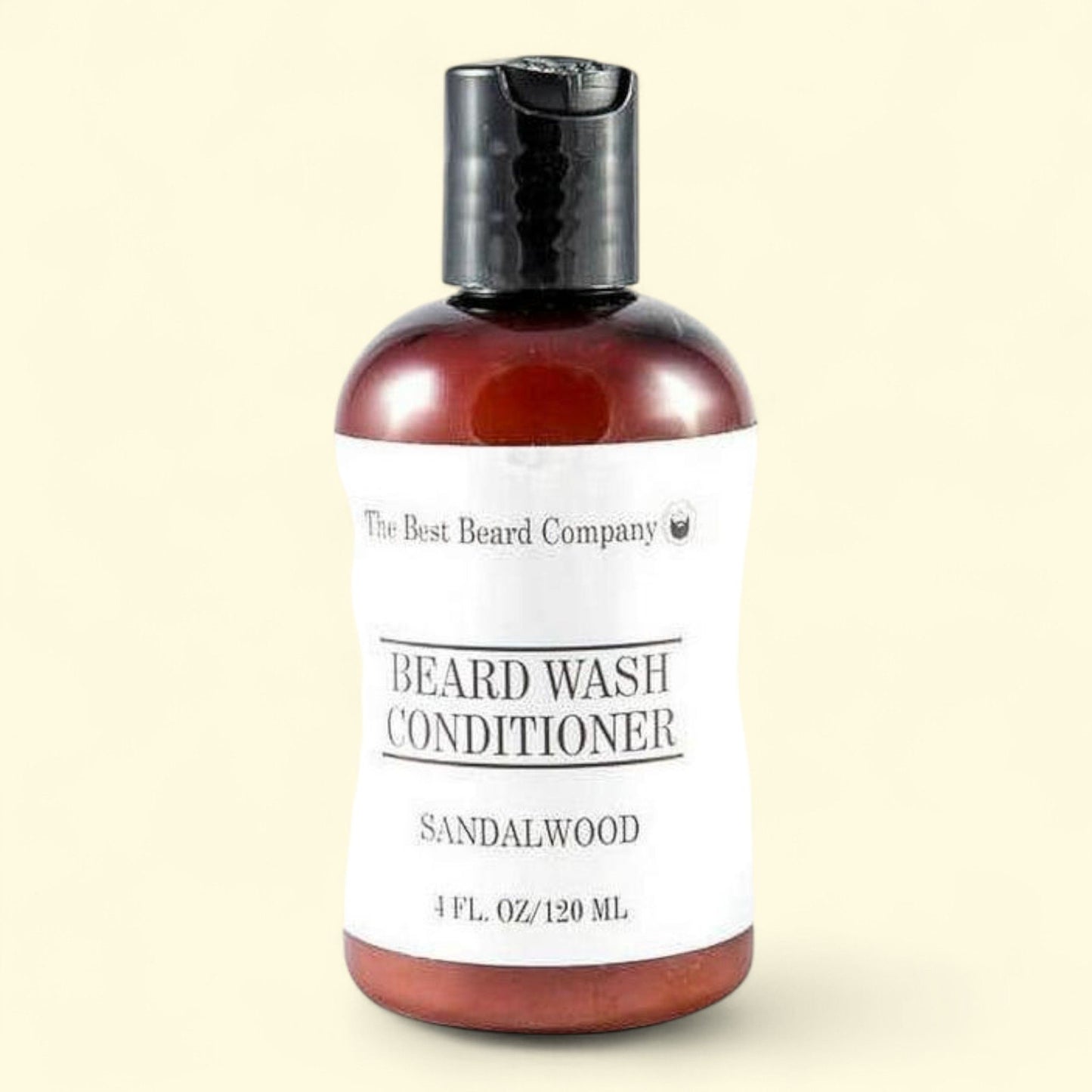 Shampoing et après-shampoing pour barbe au bois de santal de The Best Beard Company, 118 ml