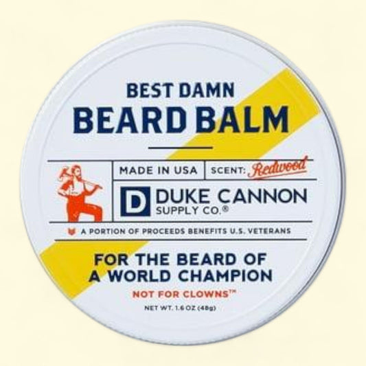 Duke Cannon Supply Co. Best Damn Beard Balm, 1.6 oz