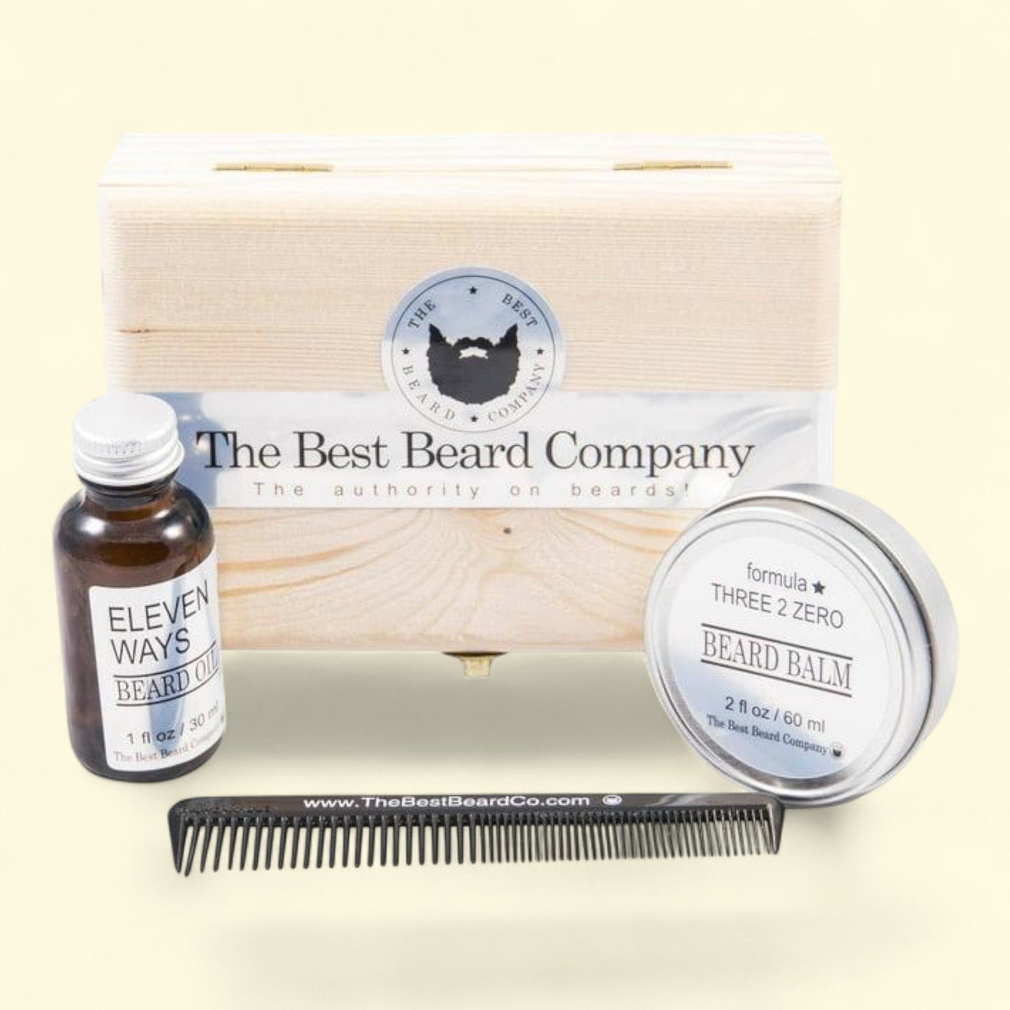 The Best Beard Company Premium Beard Grooming Kit, 4 pc
