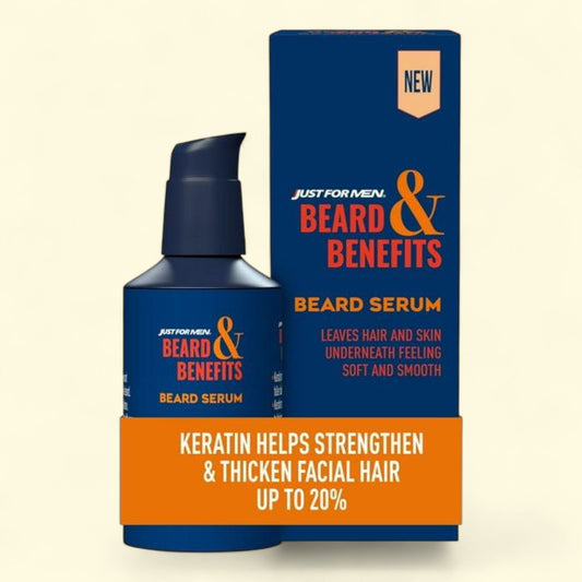 Just For Men Beard & Benefits Beard Serum, 2oz