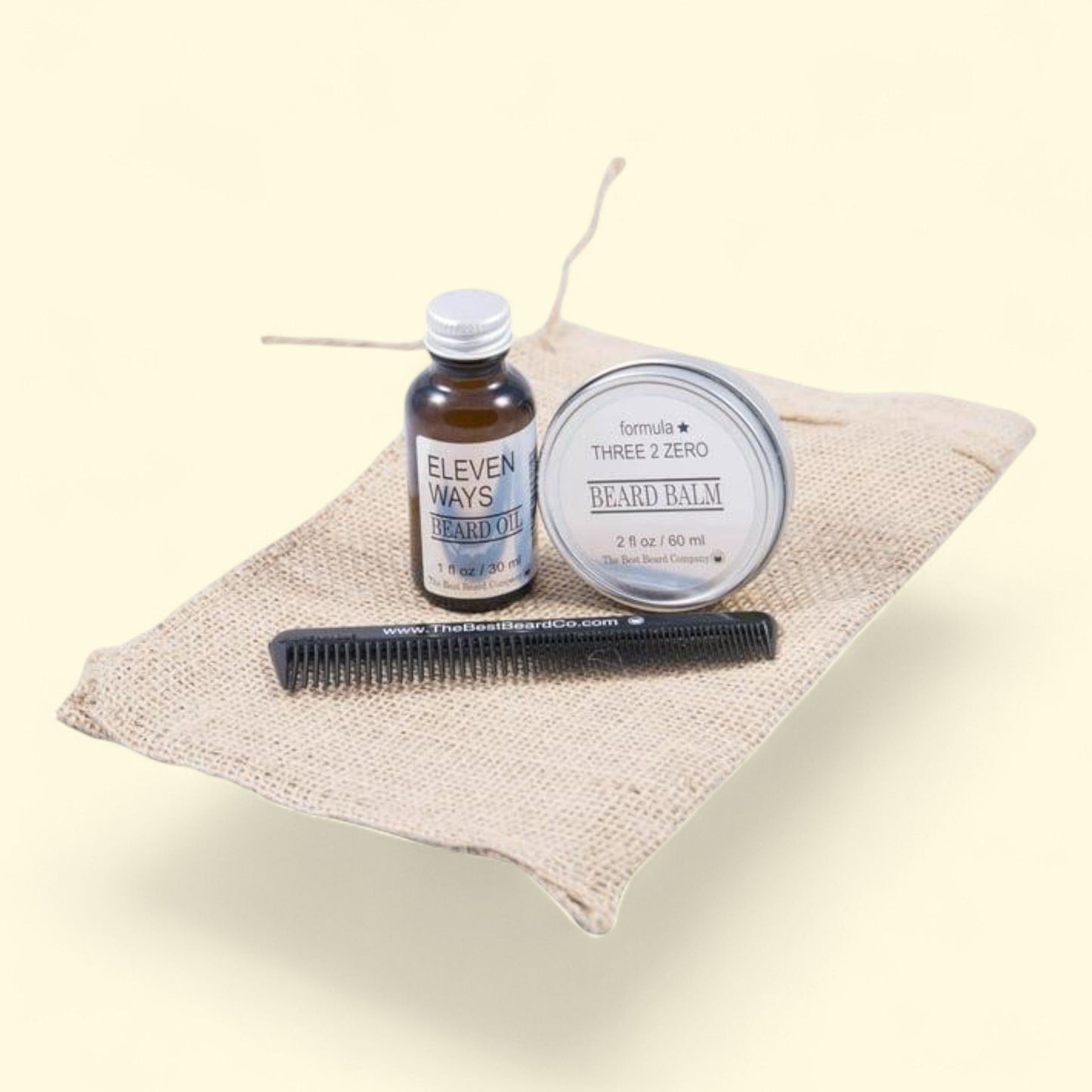 The Best Beard Company Traveling Duo Beard Grooming Kit, 4 pc