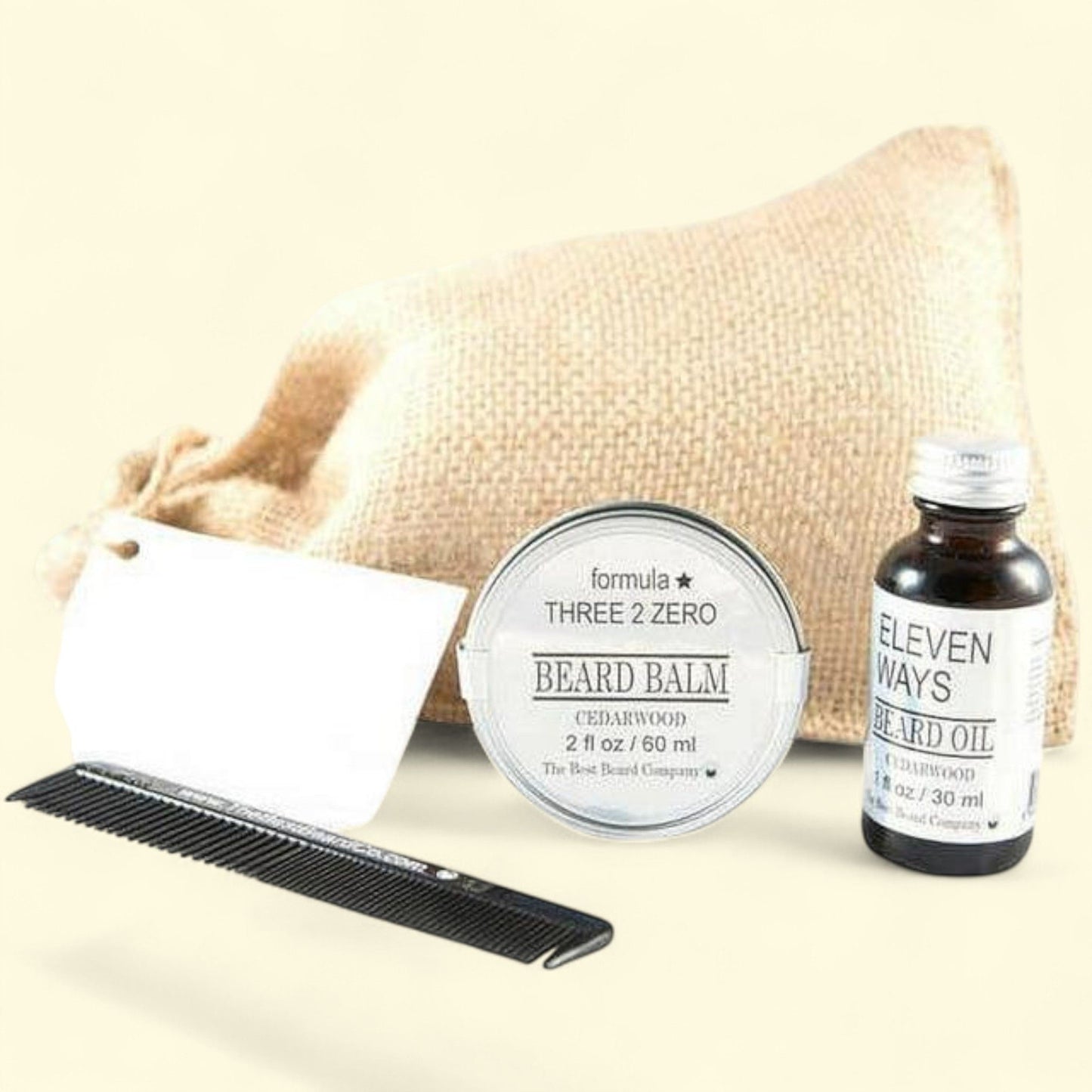 The Best Beard Company Cedarwood Premium Grooming Traveling Duo Kit, 4 pc => The Best Beard Company Cedarwood Grooming Duo Kit, 4 pc
