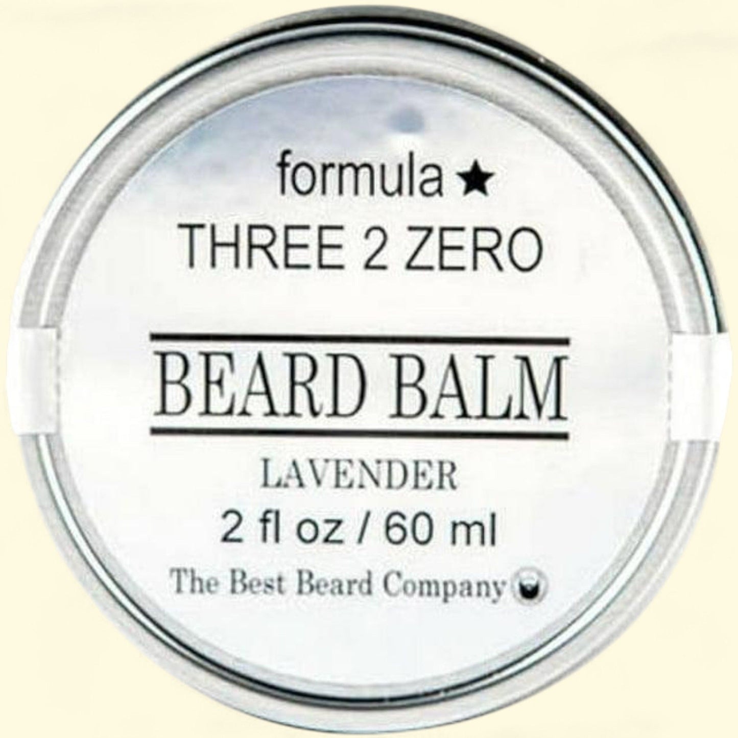Best Beard Company Formula Three 2 Zero Lavender Beard Balm, 2 fl oz