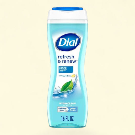 Dial Body Wash, Refresh & Renew Spring Water, 16 fl oz