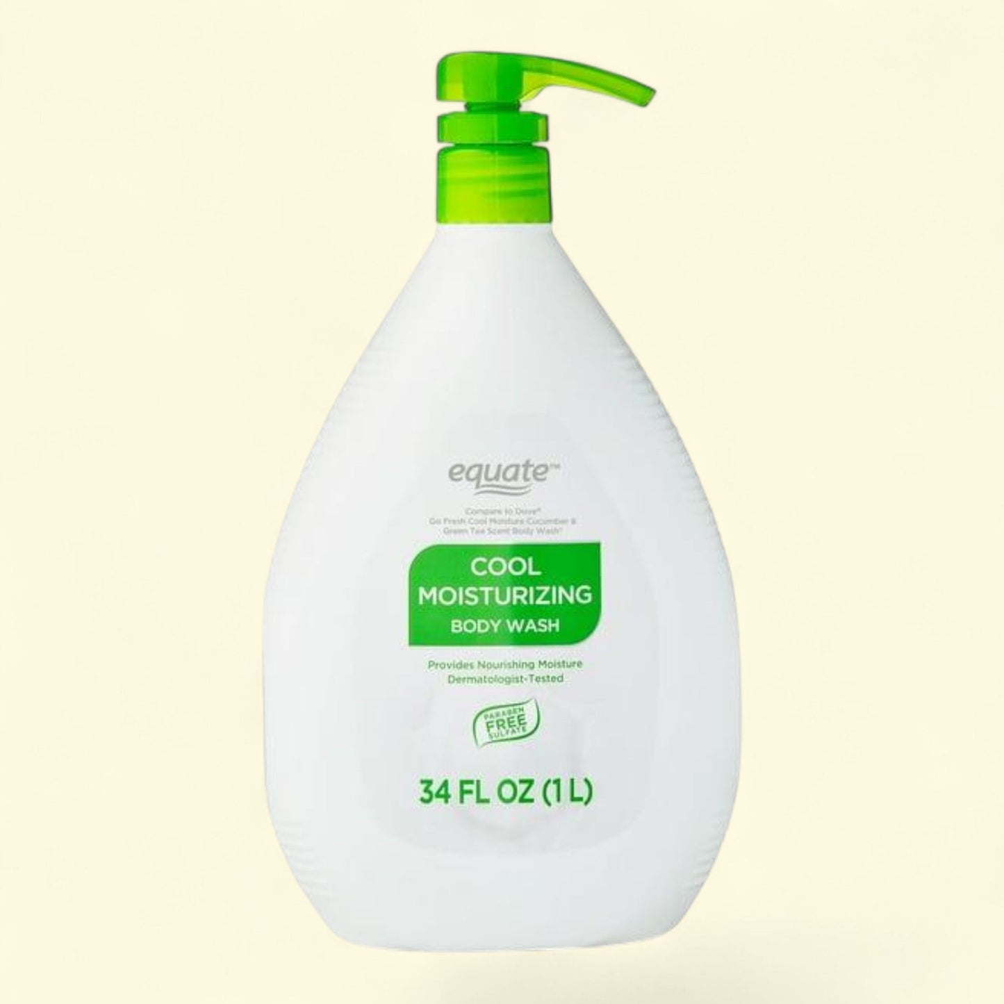 Equate Body Wash, 34 fl oz