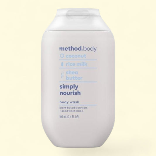 Method Body Wash, Simply Nourish, 3.4 oz