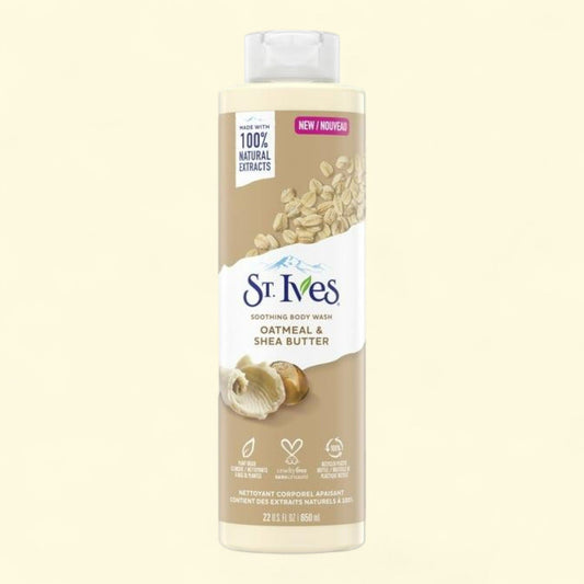 St. Ives Oatmeal and Shea Butter Body Wash, 22 oz