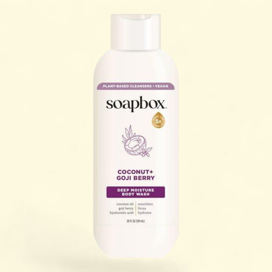 Soapbox Body Wash, Coconut and Goji Berry, 20 oz