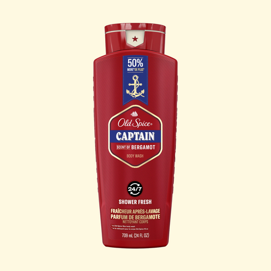 Old Spice Men's Body Wash, Captain, 24 fl oz