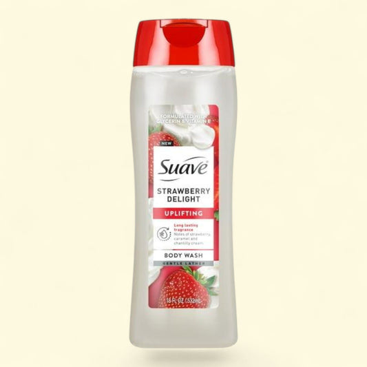 Suave Strawberry Delight Body Wash, 18 oz