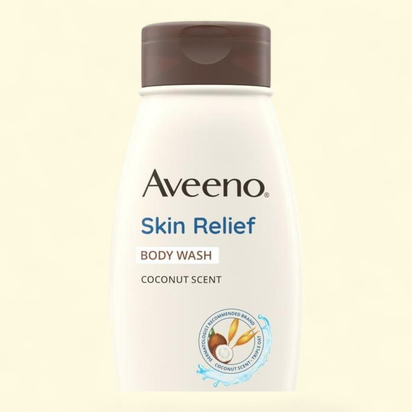 Aveeno Skin Relief Body Wash + Coconut Scent, 18 fl. oz