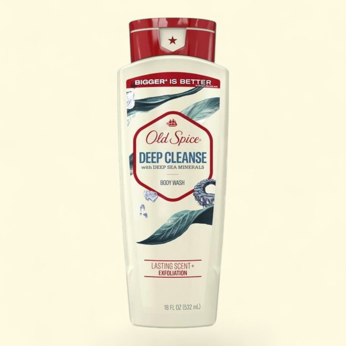 Old Spice Liquid Body Wash, Deep Cleanse, 18 fl oz