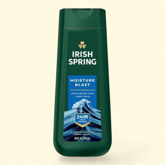 Irish Spring Men's Body Wash, Moisture Blast, 20 fl oz