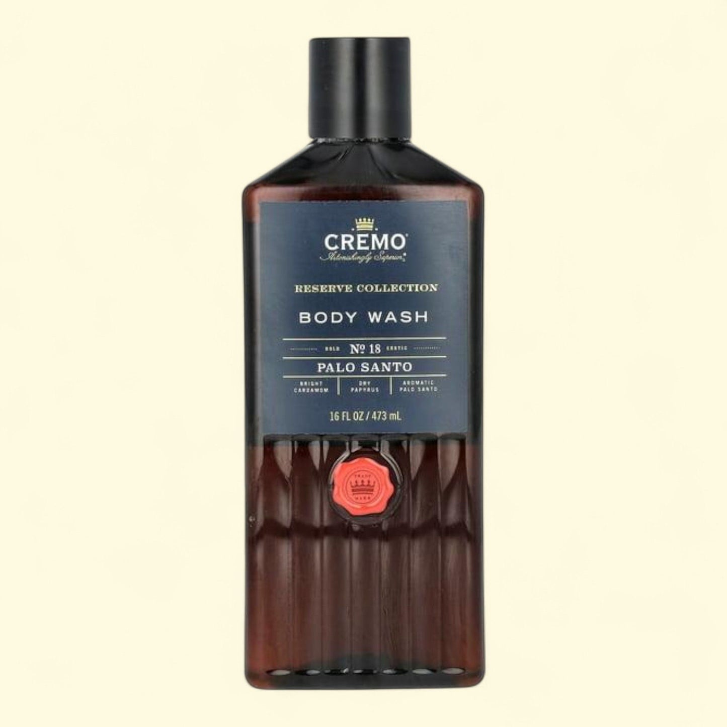 Cremo Body Wash, Palo Santo, 16 fl oz