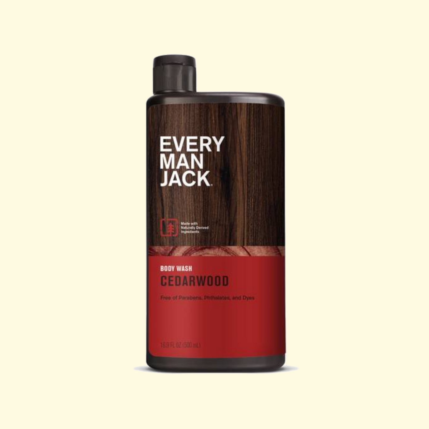 Every Man Jack Men's Hydrating Body Wash, Cedarwood, 16.9 oz — authentic US product shipped worldwide by Treatspree