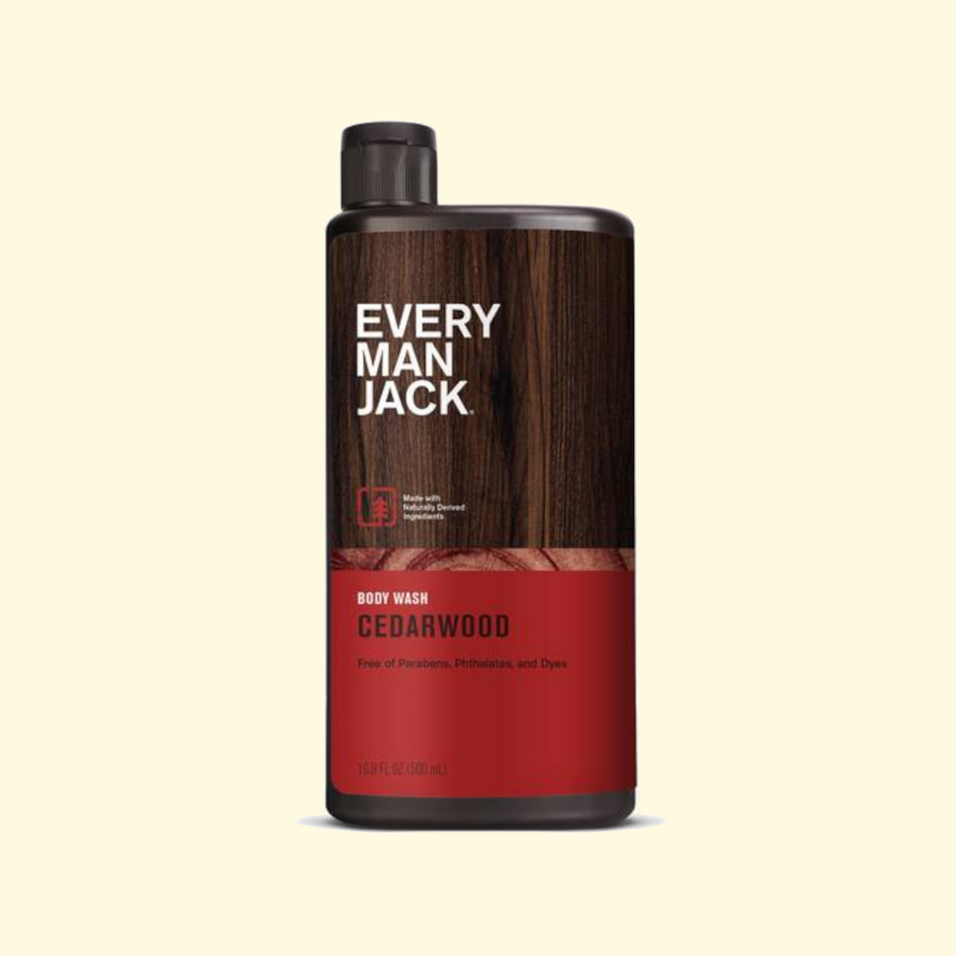 Every Man Jack Men's Hydrating Body Wash, Cedarwood, 16.9 oz — authentic US product shipped worldwide by Treatspree