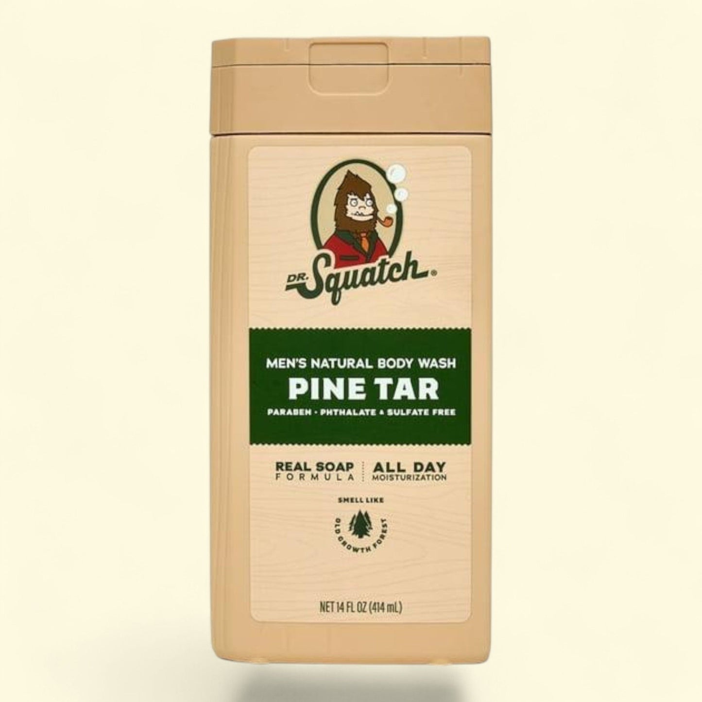 Dr. Squatch Pine Tar Body Wash, 14 fl oz