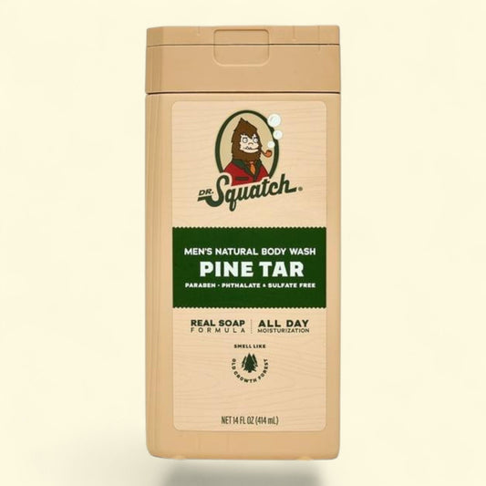Dr. Squatch Pine Tar Body Wash, 14 fl oz