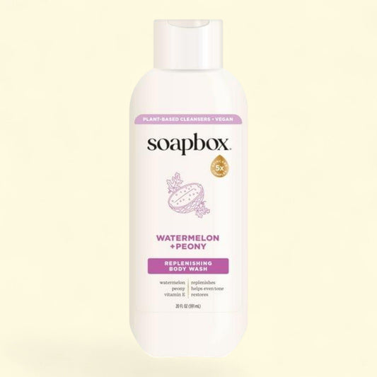 Soapbox Body Wash, Watermelon and Peony, 20 oz