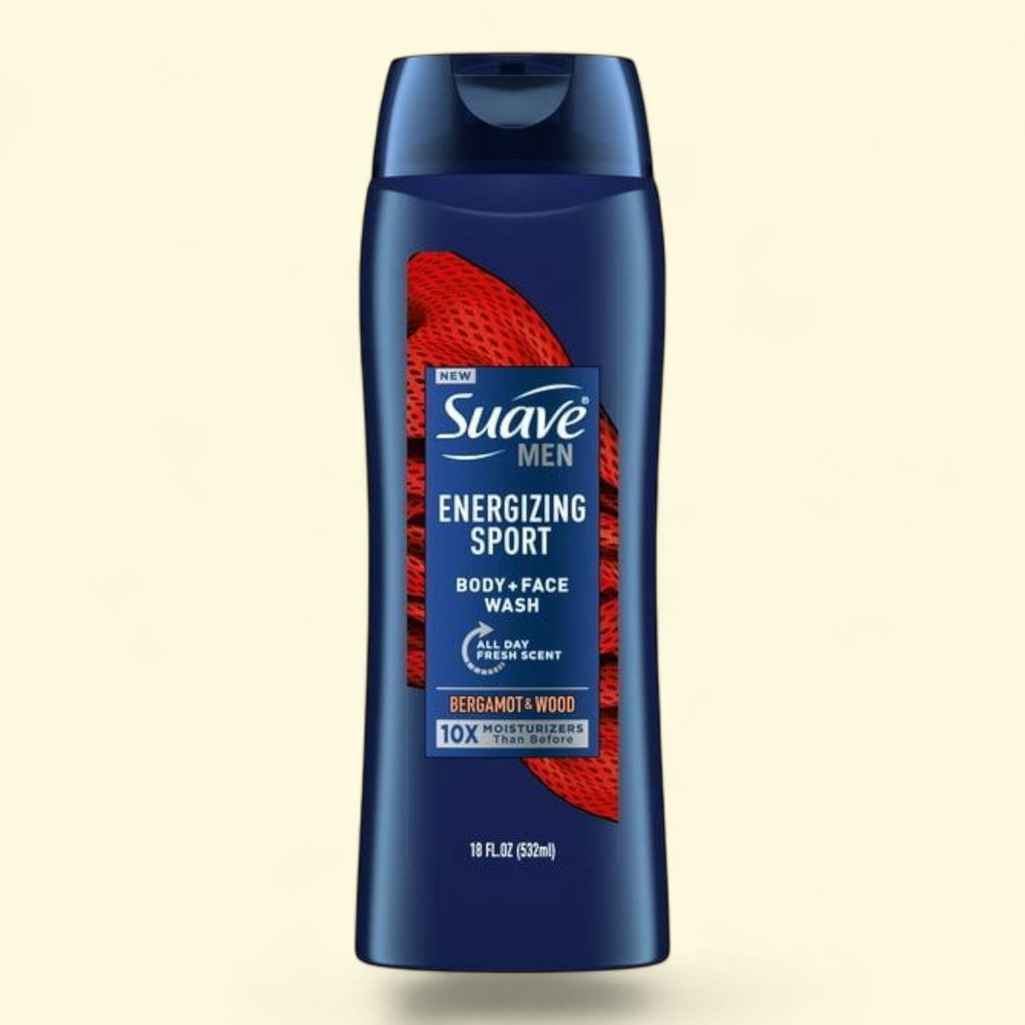 Suave Men Face & Body Wash, Energizing Sport, 18 oz