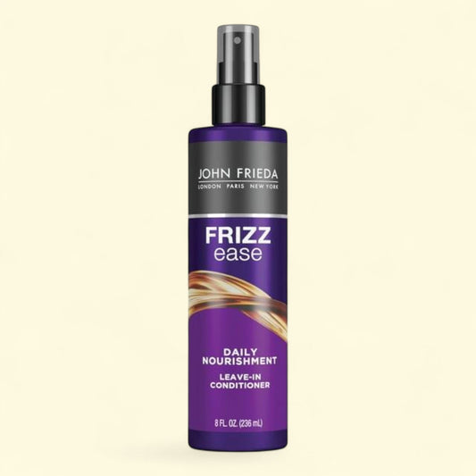 John Frieda Frizz Ease Daily Nourishment Leave-In Hair Conditioner Spray, 8 oz
