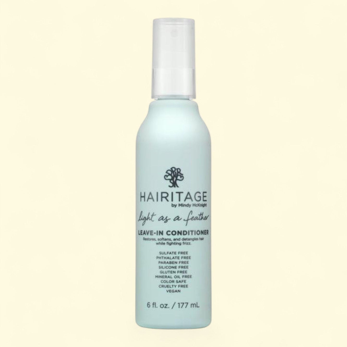 Hairitage Leave In Conditioner Spray Treatment and Detangler, 6 oz