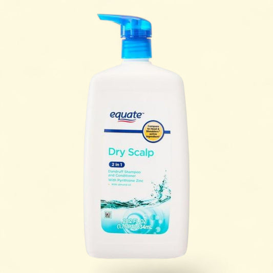 Equate Dry Scalp Dandruff Relief Nourishing Shampoo Plus Conditioner, 28.2 fl oz