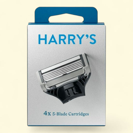 Harry's Razor Blade Refill Cartridges, 4 Count