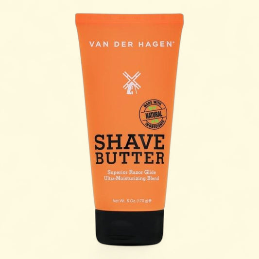 Van der Hagen Shave Butter Beard Shaving Cream, 6 oz
