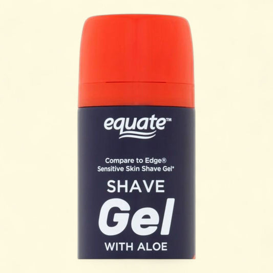 Equate Shave Gel with Aloe, 7 oz