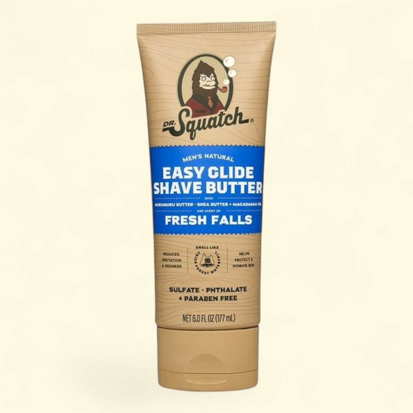 Dr. Squatch Shave Butter for Men, 6 fl oz