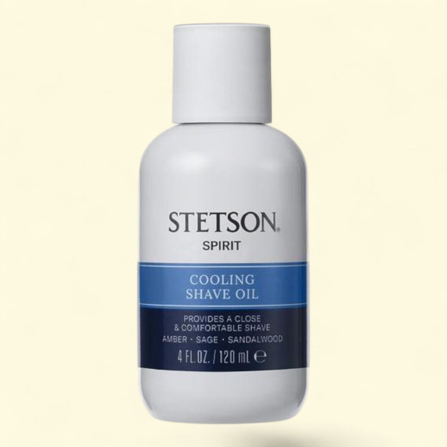 Stetson Spirit Shave Oil, 4.0 fl. oz.