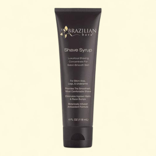 Brazilian Bare Shave Syrup, Original Vanilla, 8 oz.