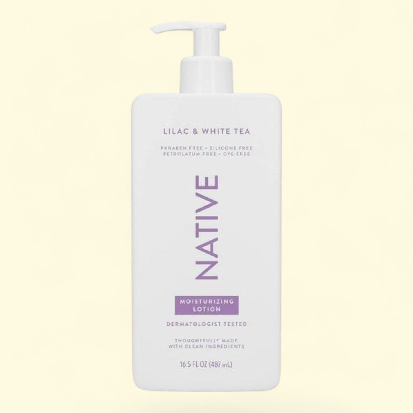 Native Moisturizing Hand & Body Lotion, Lilac & White Tea, 16.5 fl oz