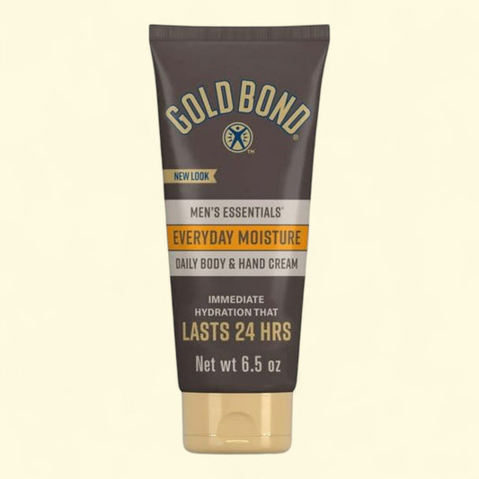 Gold Bond Men's Essentials Everyday Cream, 6.5oz Tube